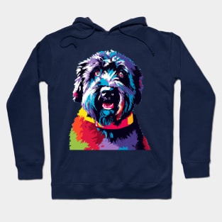 Bouvier des Flandres Pop Art - Dog Lover Gifts Hoodie